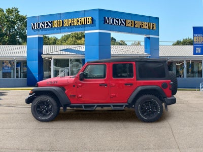 2022 Jeep Wrangler Unlimited Willys