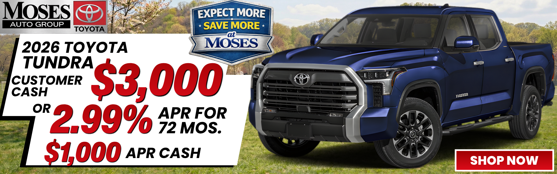 2026 Tundra April Offer