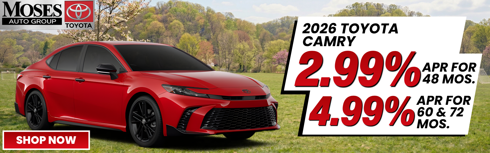 2026 Camry April Offer