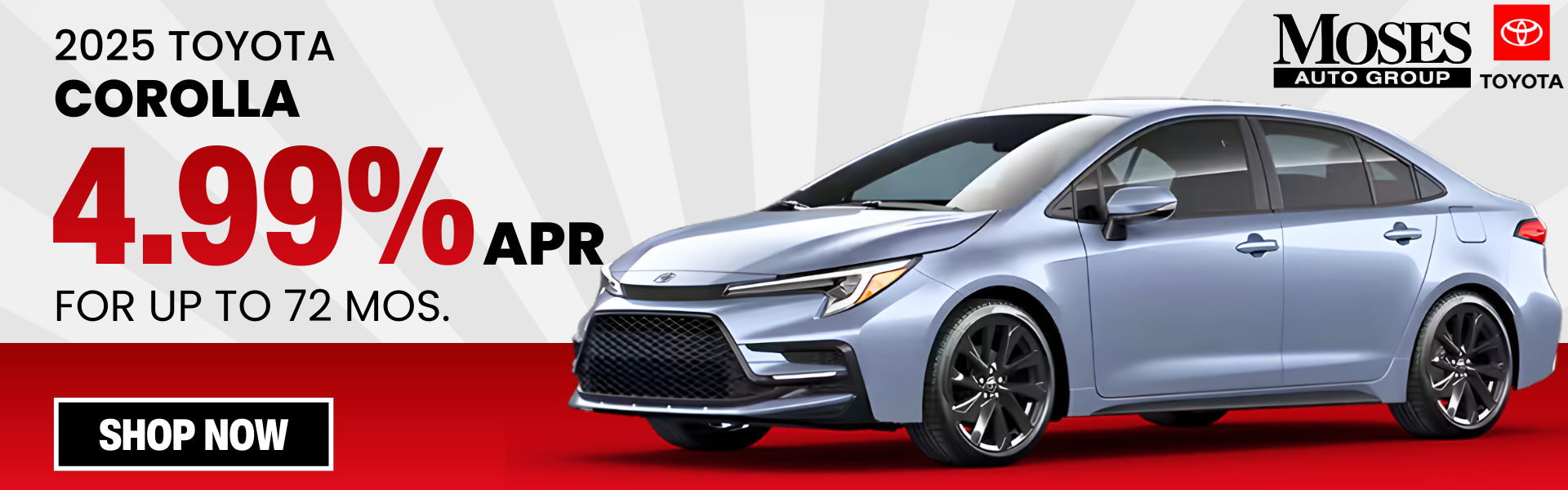 2025 Corolla January Offer