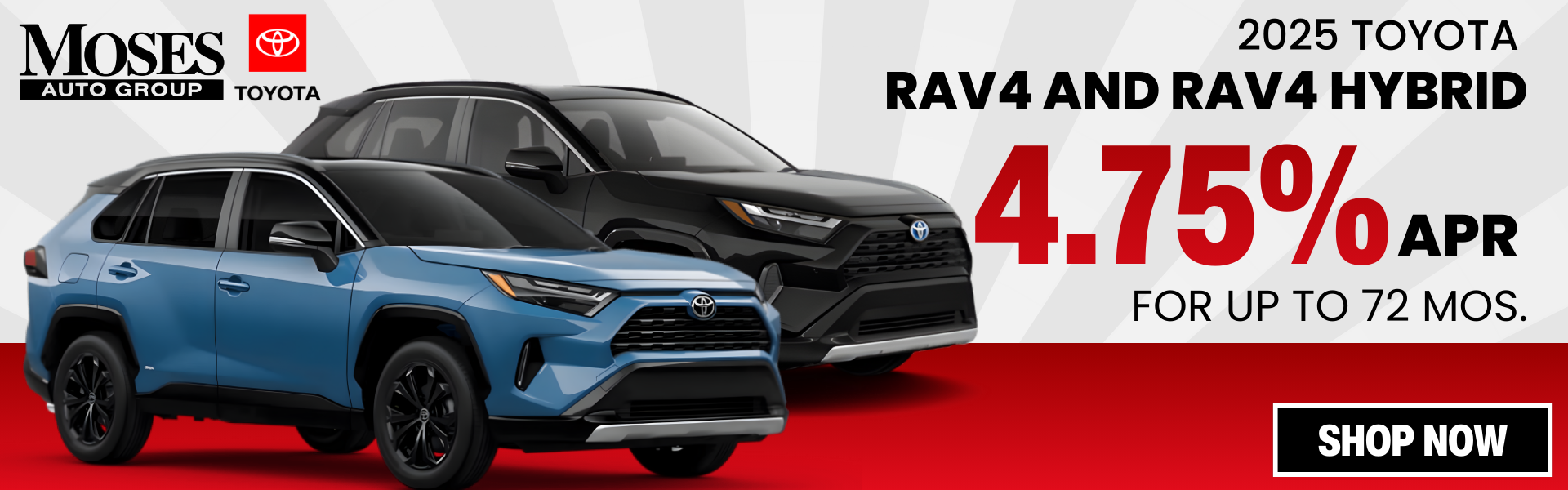 2025 RAV4 and RAV4 Hybrid January Offer