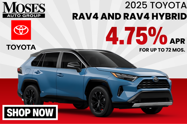 2025 RAV4 and RAV4 Hybrid January Offer