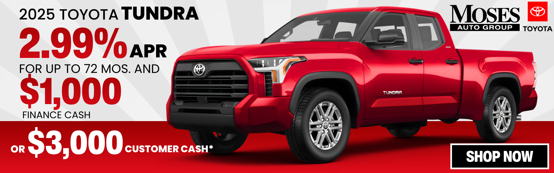 2025 Tundra January Offer