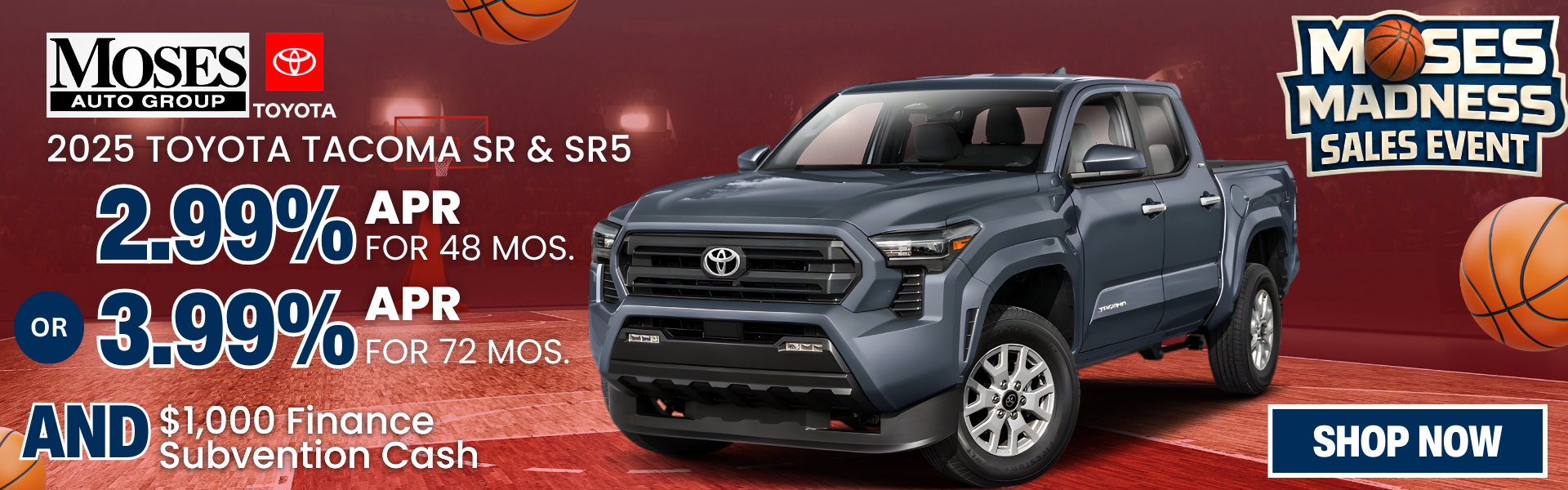 2025 Tacoma March Offer