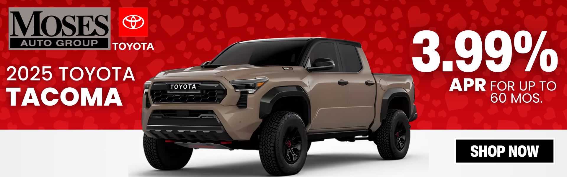 2025 Tacoma February Offer