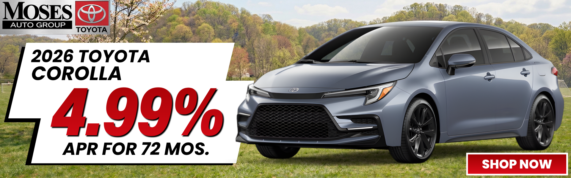 2026 Corolla April Offer