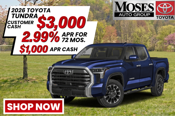 2026 Tundra April Offer